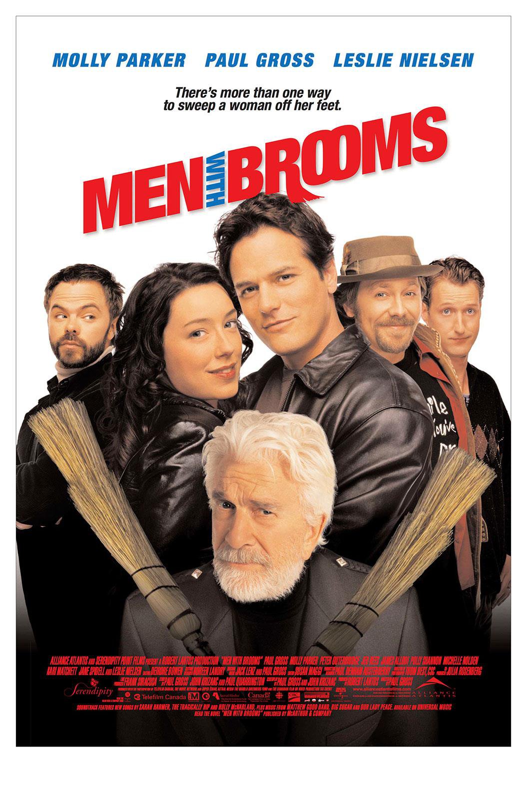 MEN WITH BROOMS Poster