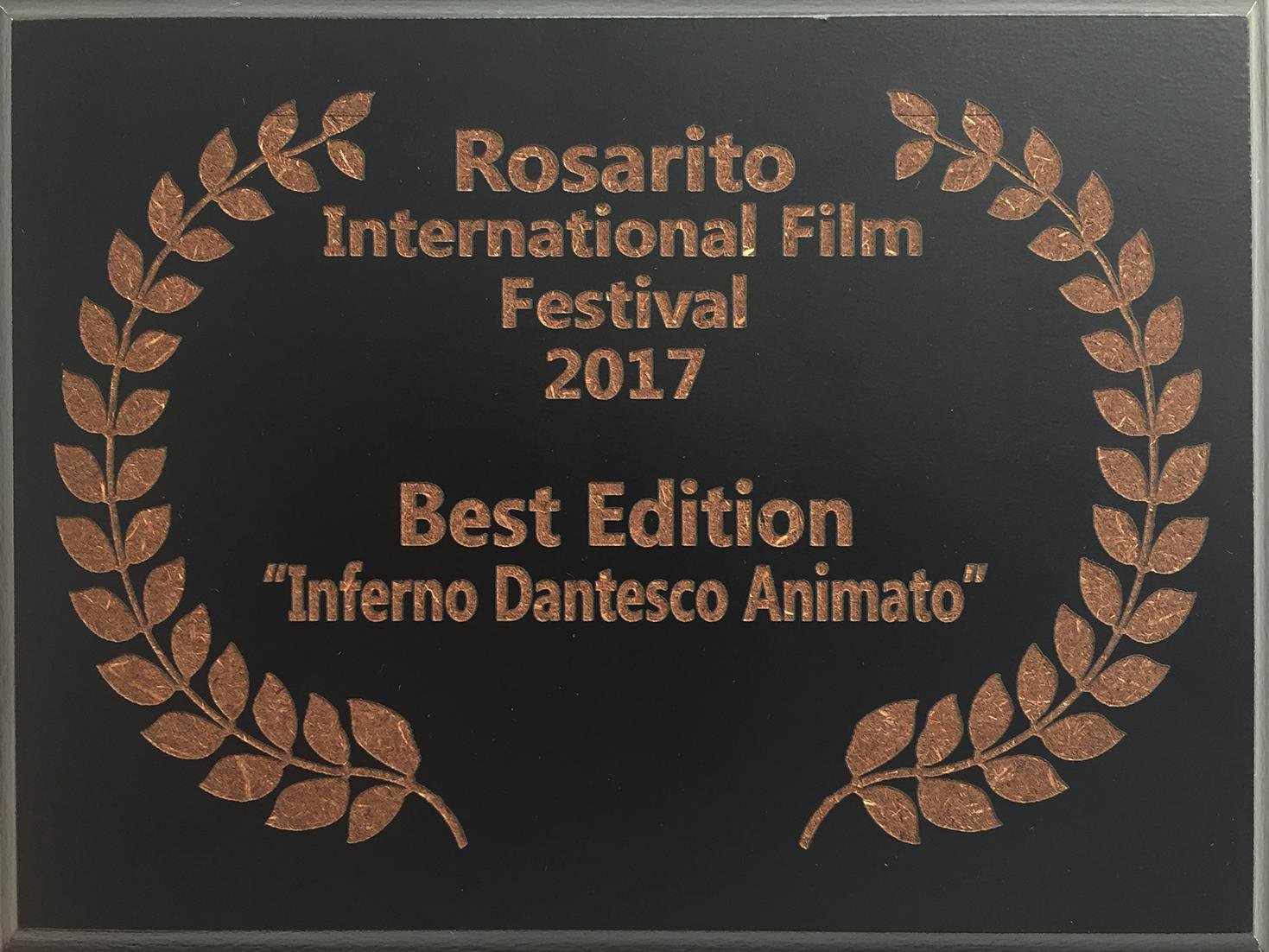 Best Edited Film - Rosarito International Film Festival 2017