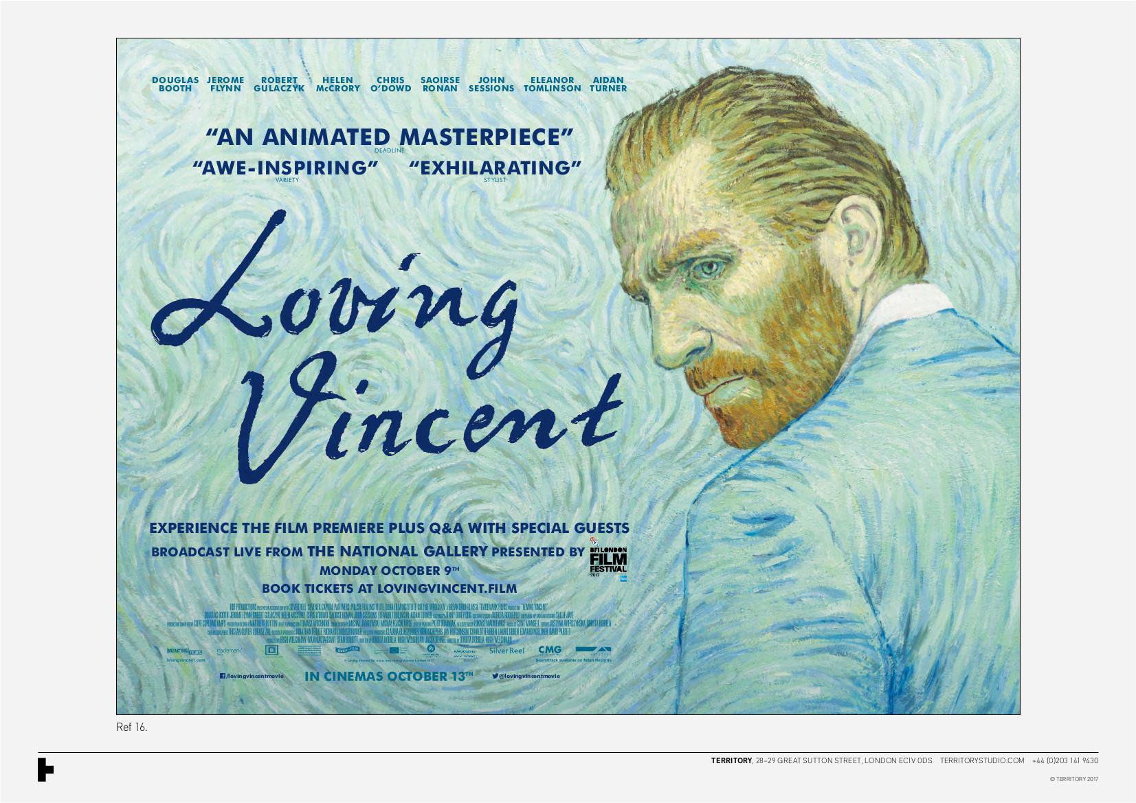 Loving Vincent UK poster