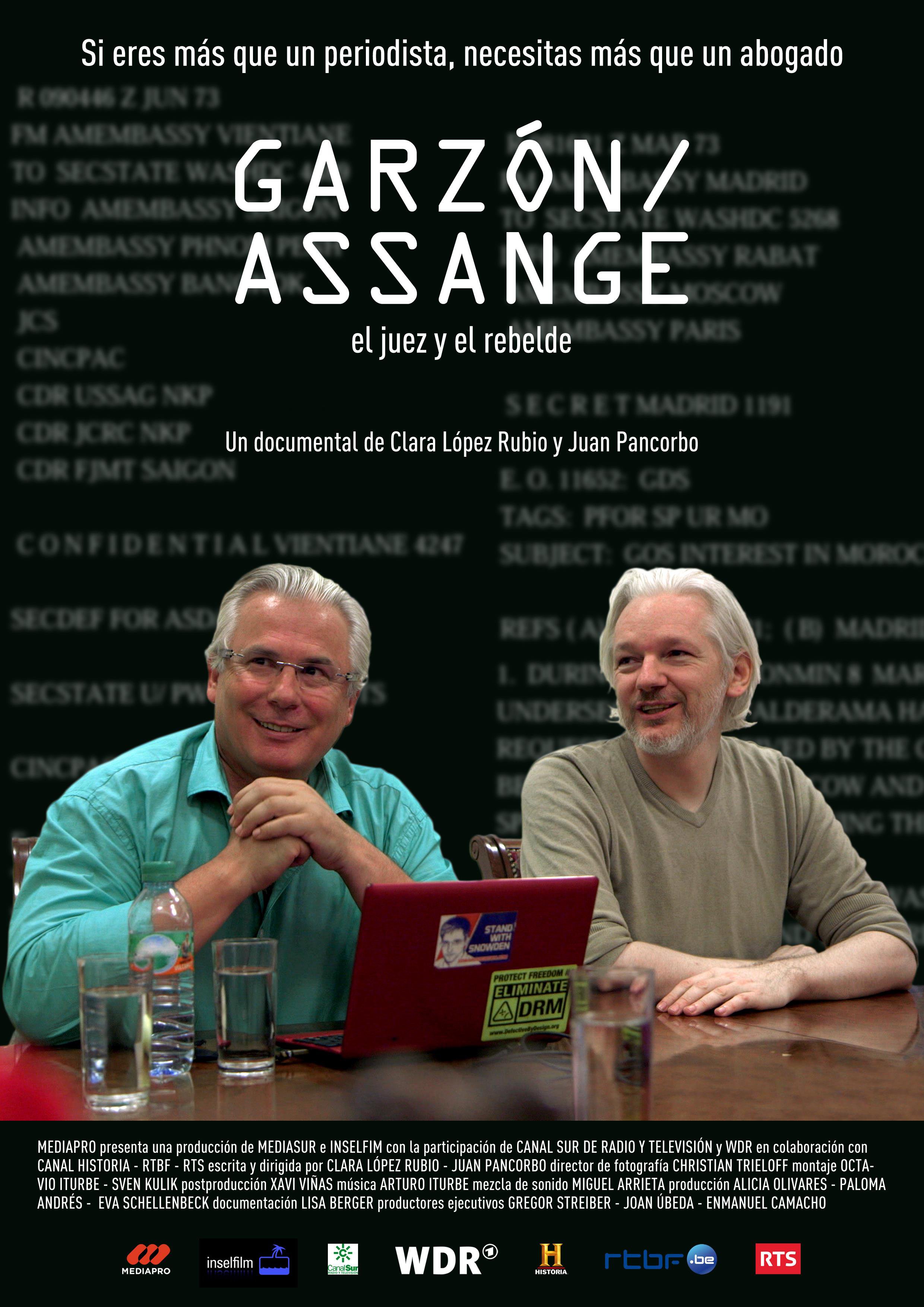 Postr GARZÓN/ASSANGE