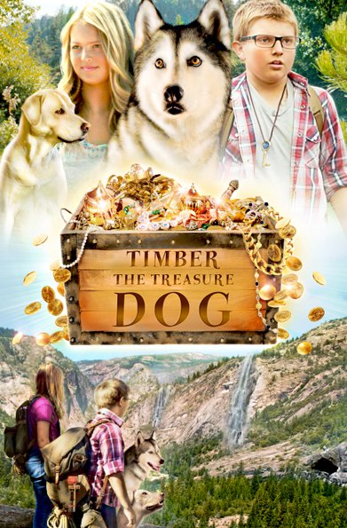 Timber The Treasure Dog Poster