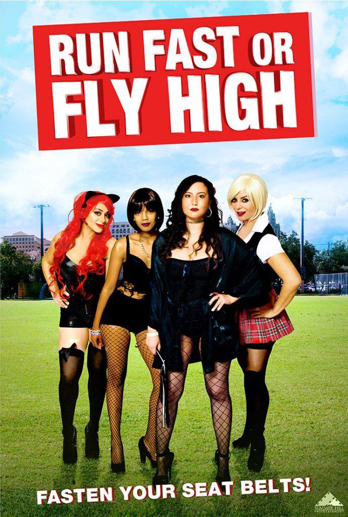 Run Fast or Fly High Poster