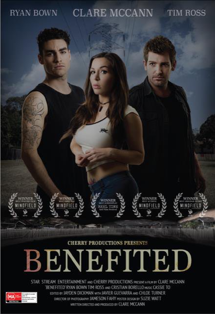 Benefited movie poster 