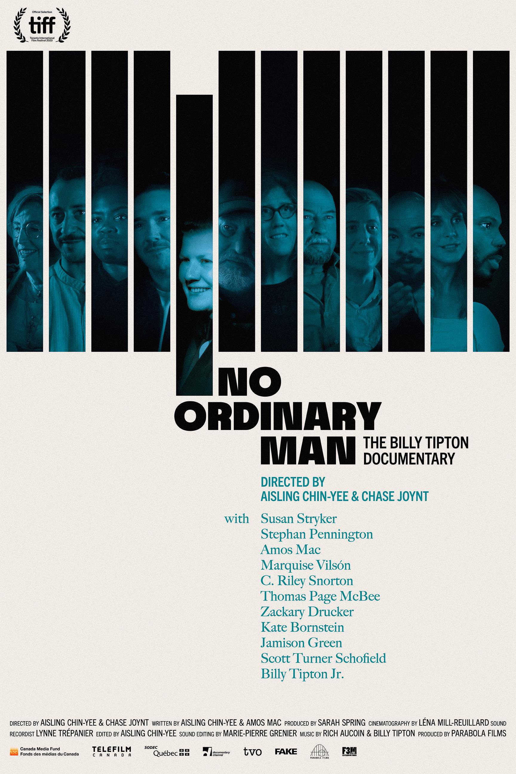 No Ordinary Man - TIFF 2020 Poster