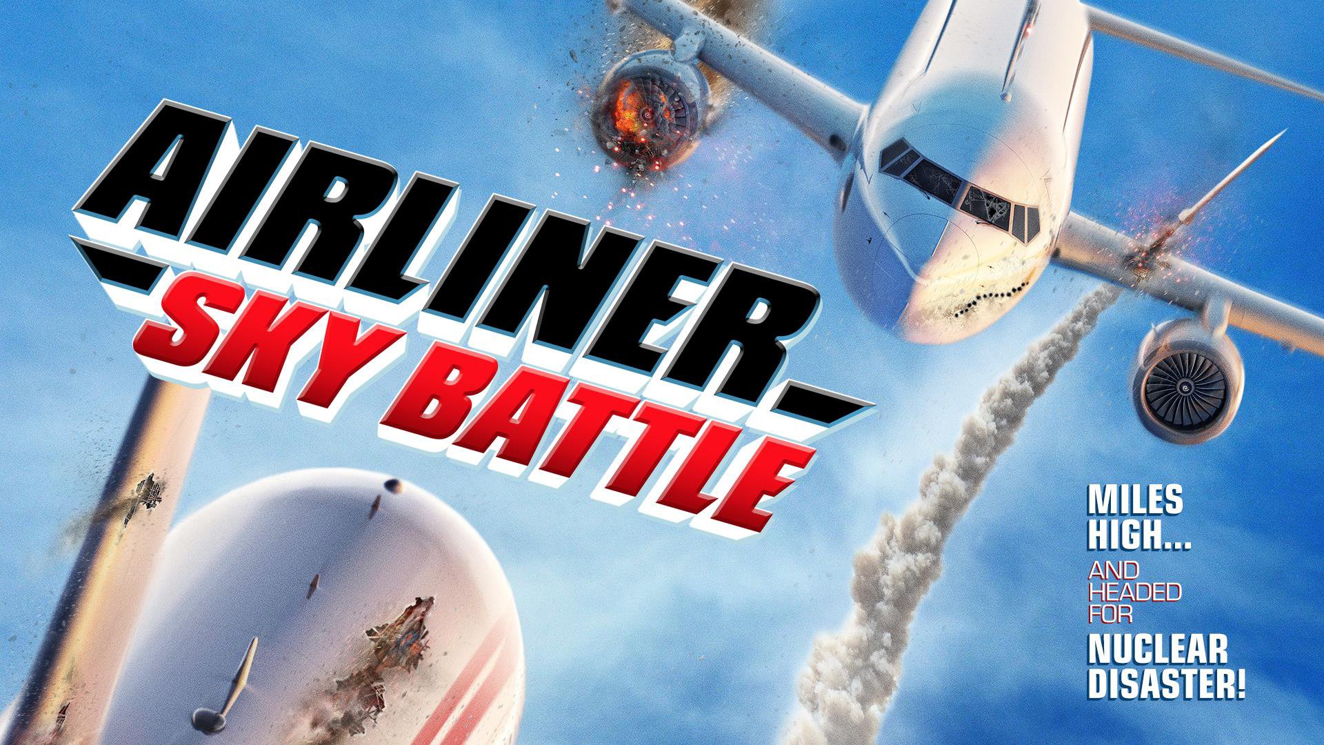 Airliner Sky Battle Landscape