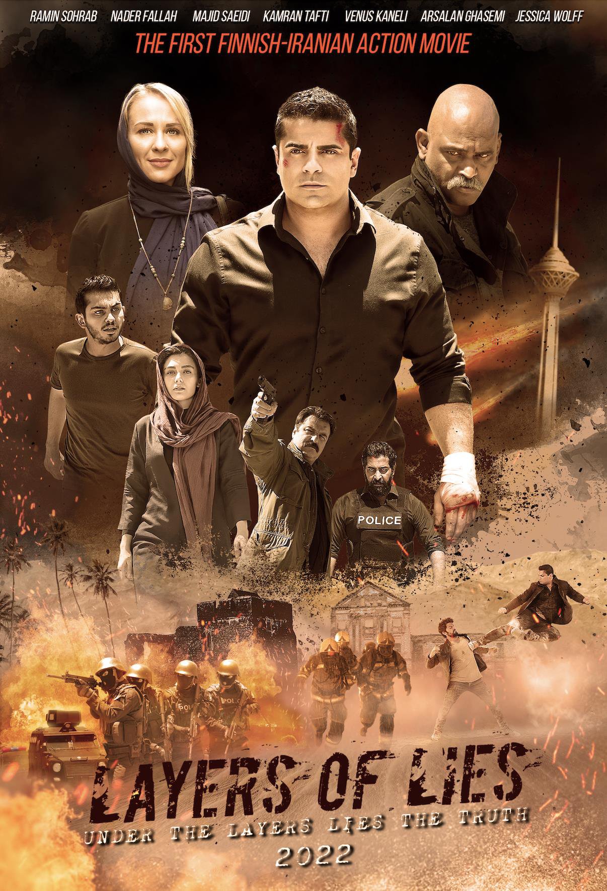 Layers of Lies - Iranian Action Film