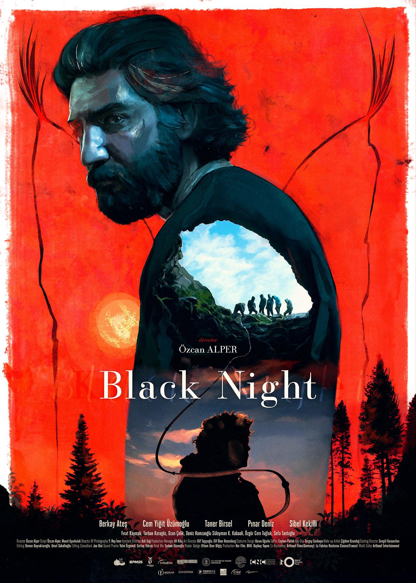 Black Night Poster