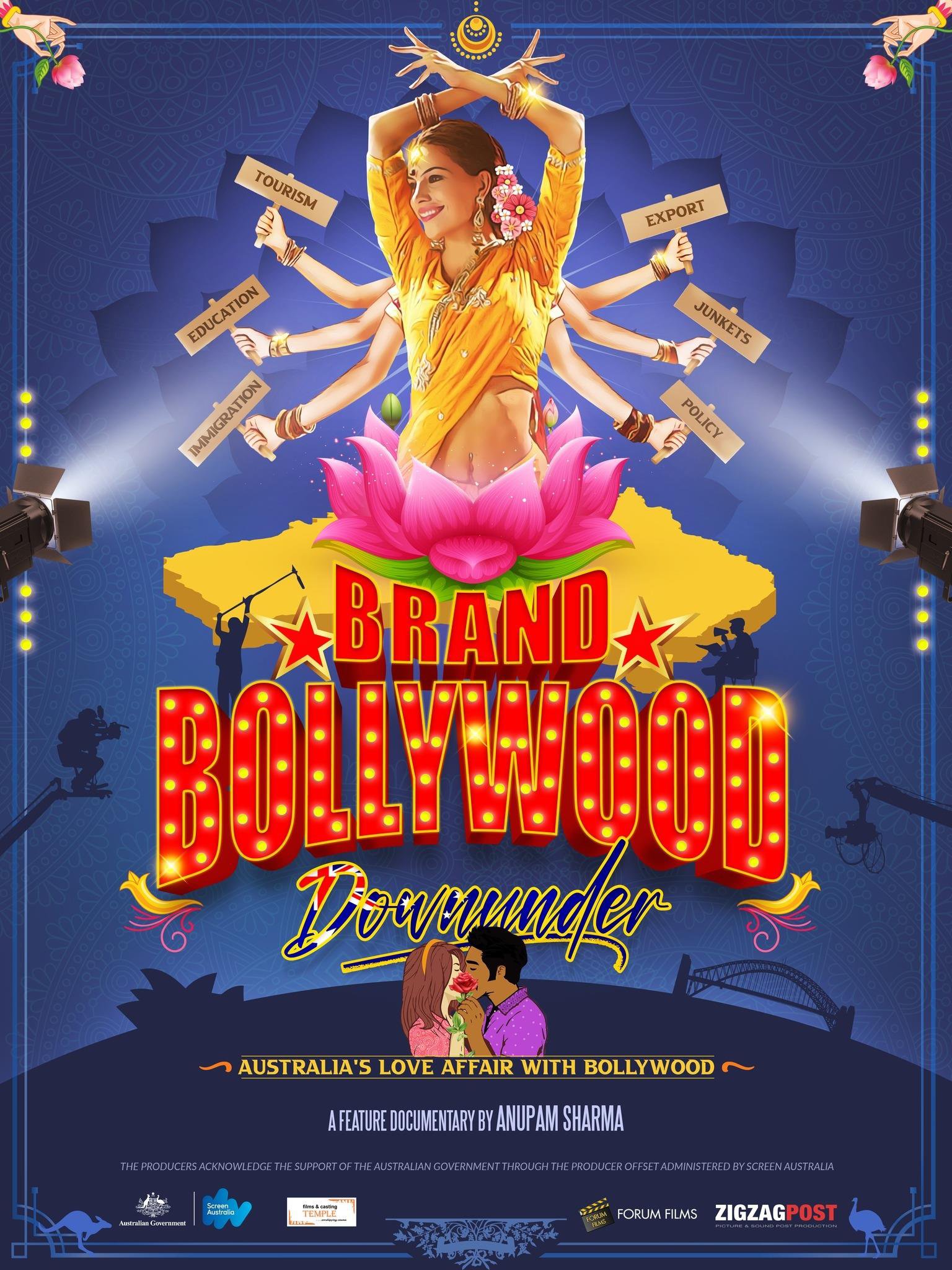 Brand Bollywood Downunder Poster (Landscape)