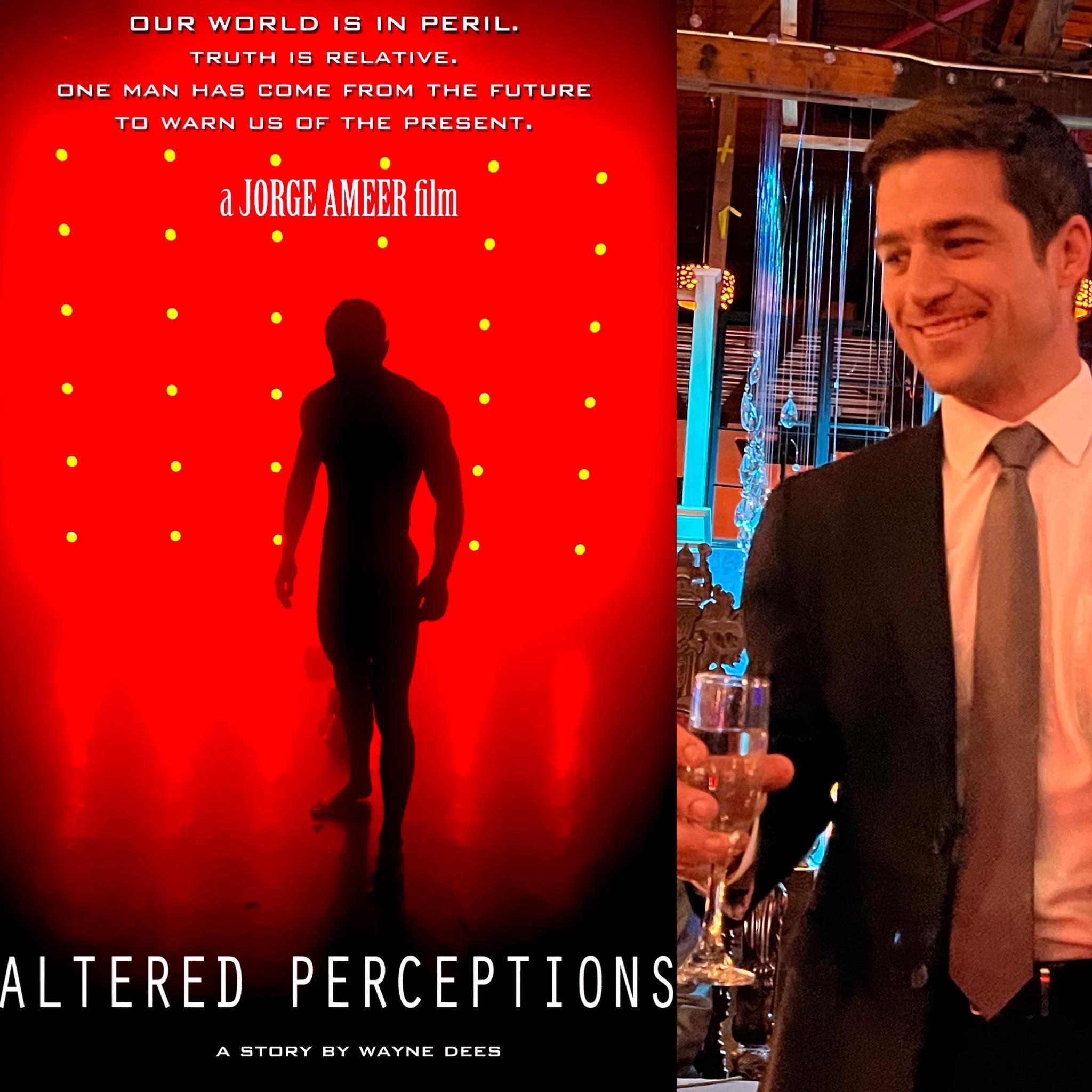 Oran Stainbrook stars in "Altered Perceptions" a Jorge Ameer film