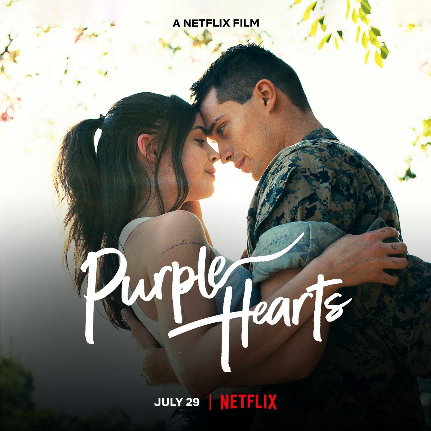 Purple Hearts Poster