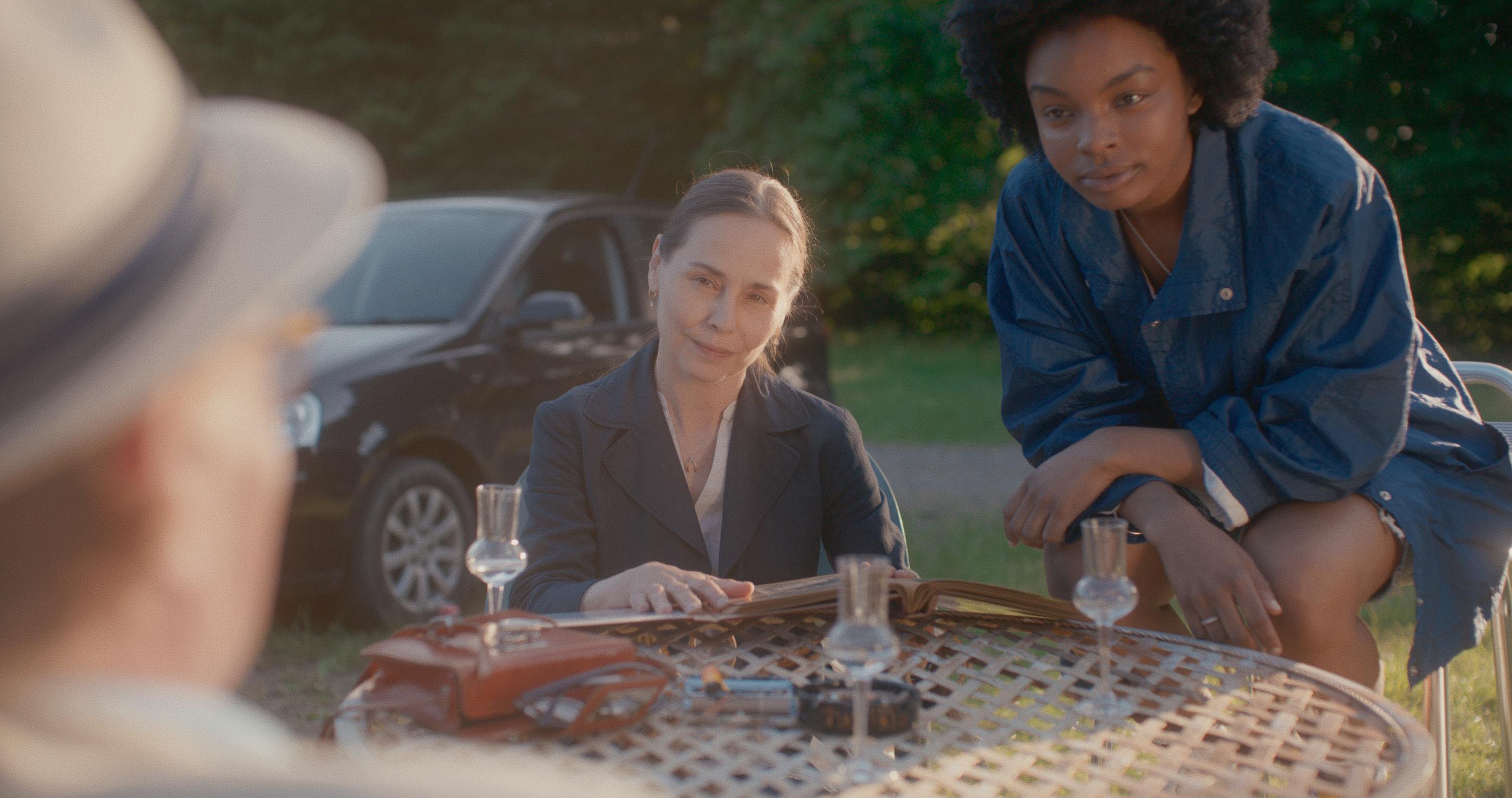 Tara Fitzgerald & Yasmin Monet Prince