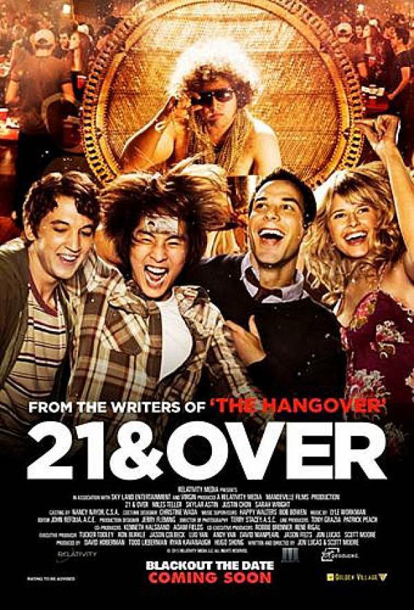 21 AND OVER poster