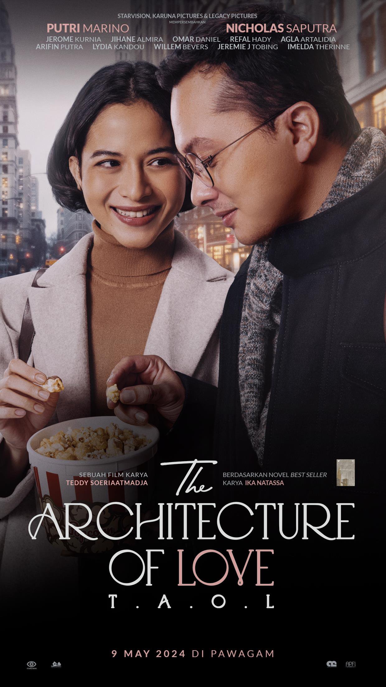 POSTER THE ARCHITECTURE OF LOVE