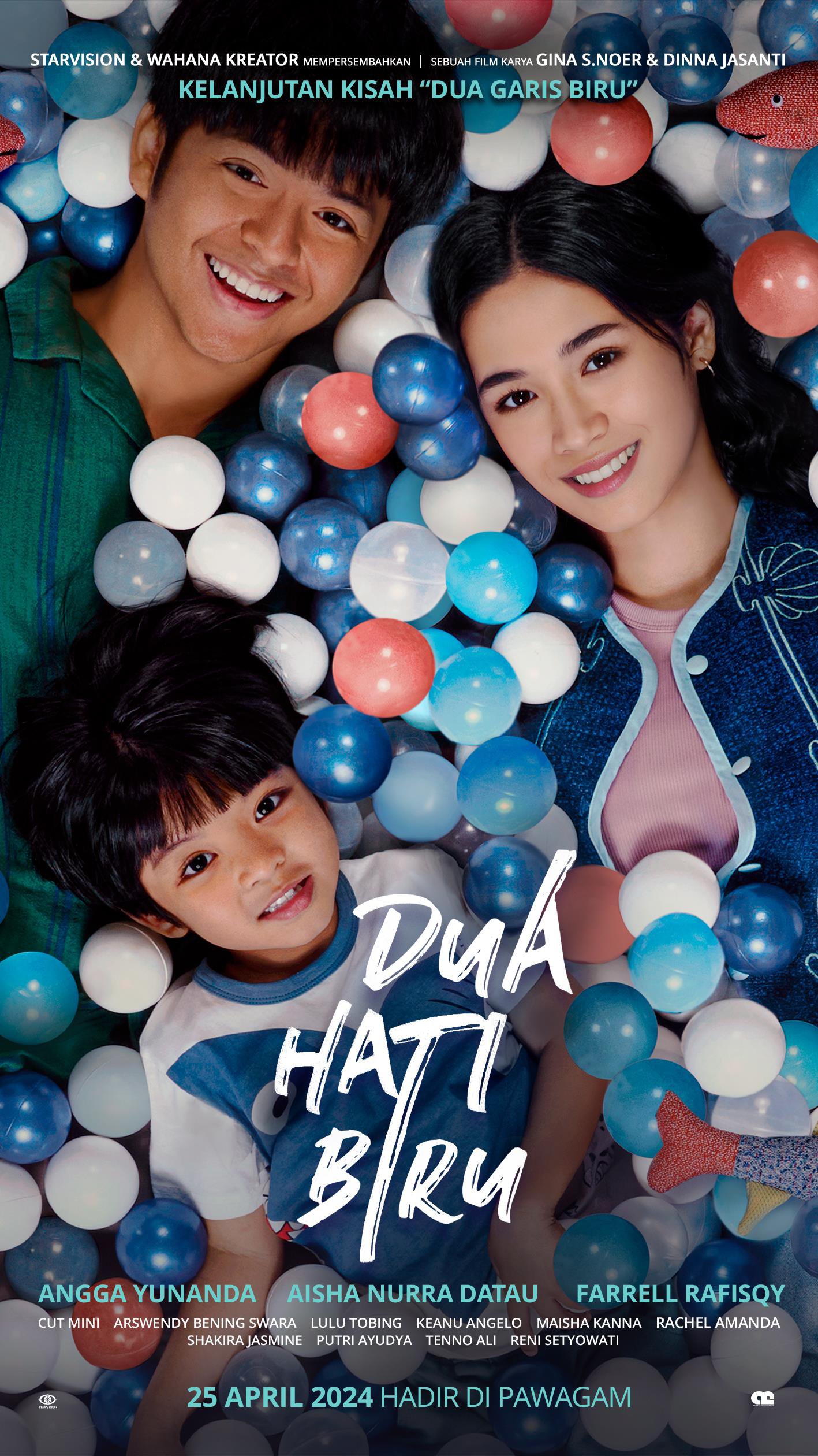 POSTER DUA HATI BIRU