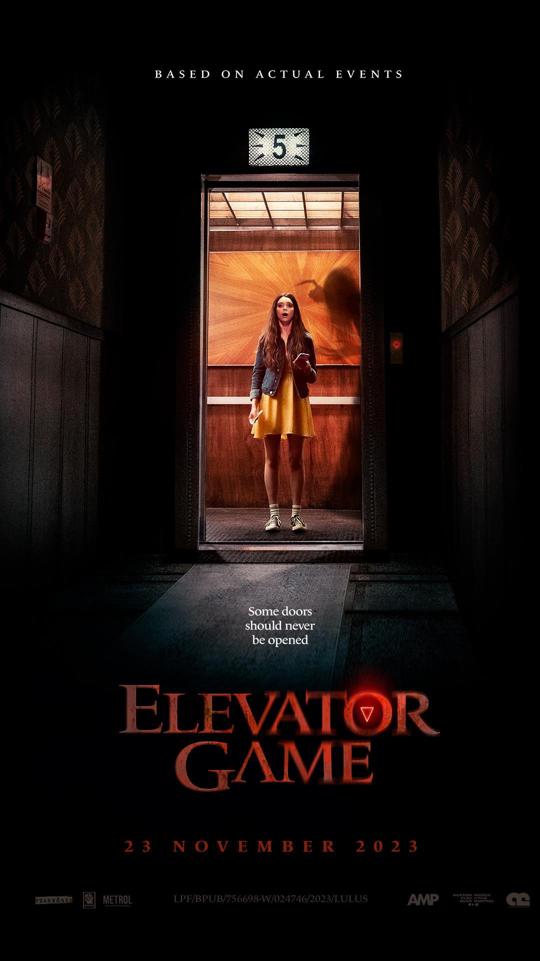 POSTER ELEVATOR GAME