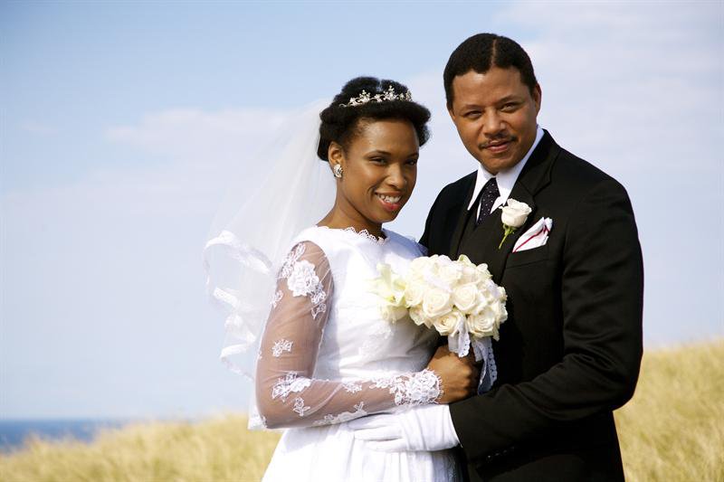 Jennifer Hudson & Terrence Howard as Winnie & Nelson Mandela