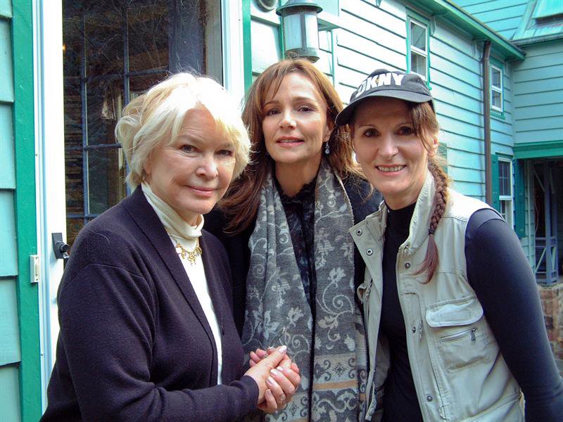 Filming day of Academy Award winning actress, Ellen Burstyn, Jennifer Dale and filmmaker, Tyler A. Chase