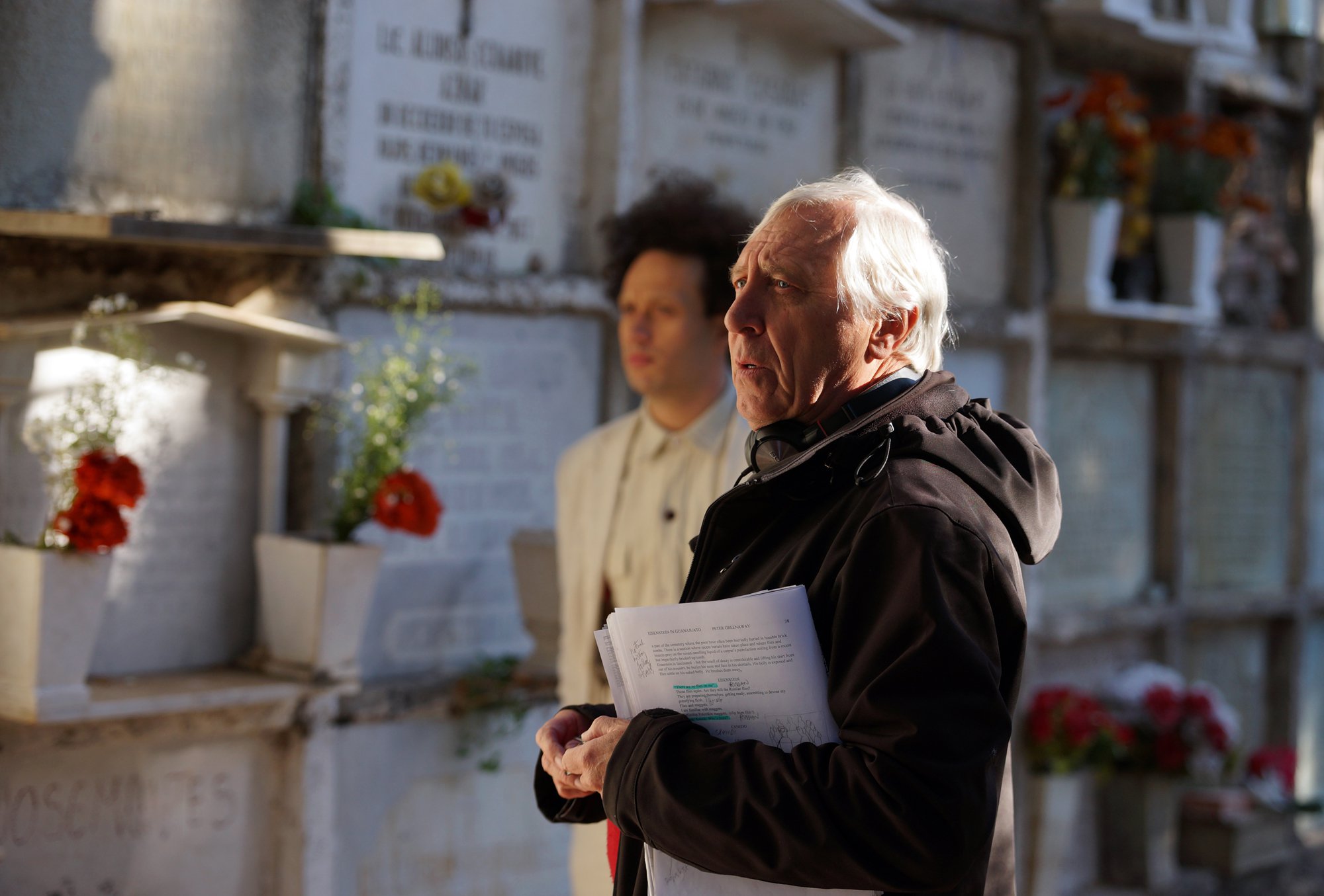 Peter Greenaway shooting in Mexico