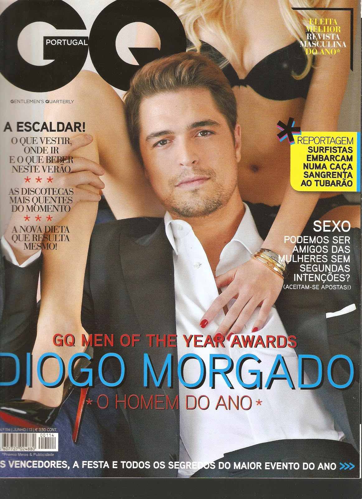 Diogo on GQ cover