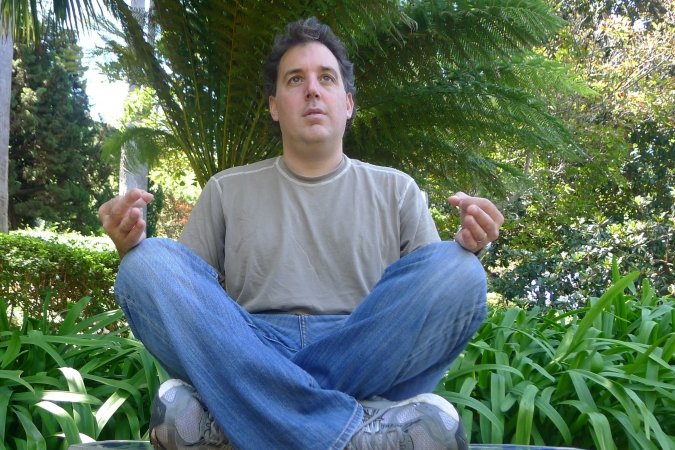 Picturegreg reitman meditates