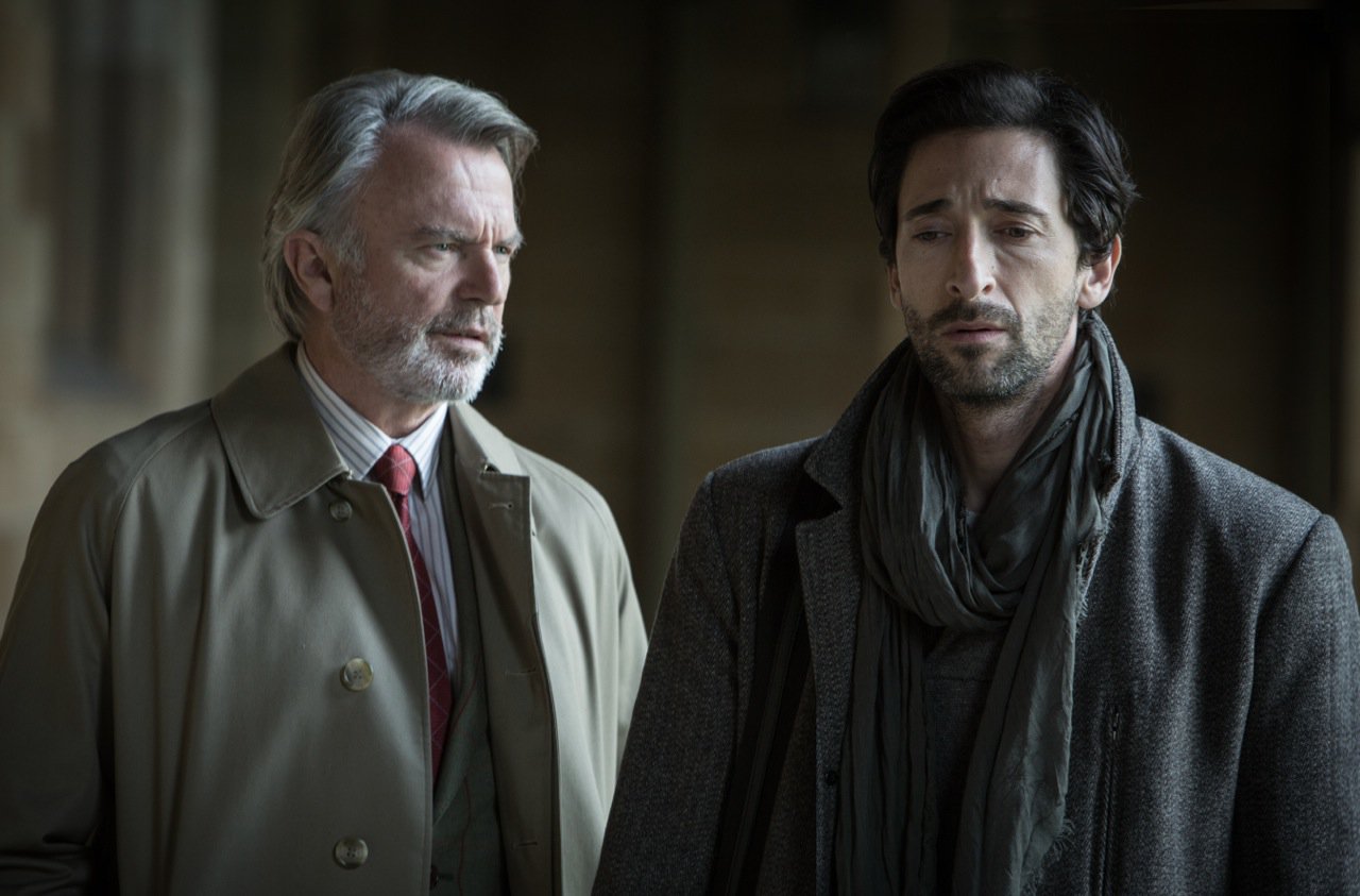 DUNCAN (Sam Neill) and PETER (Adrien Brody)