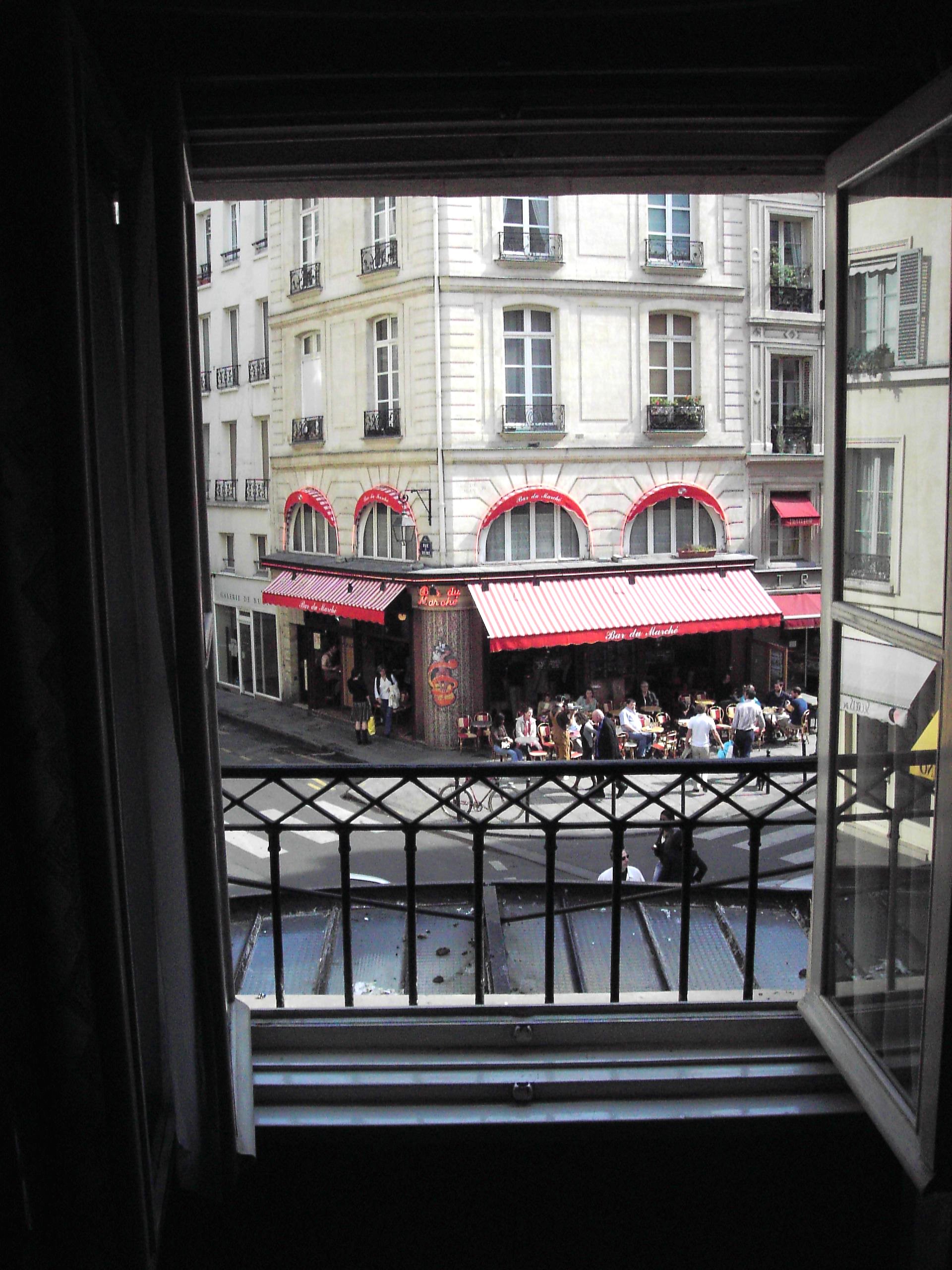 Vue de la Chambre 10 de l'Hôtel La Louisiane