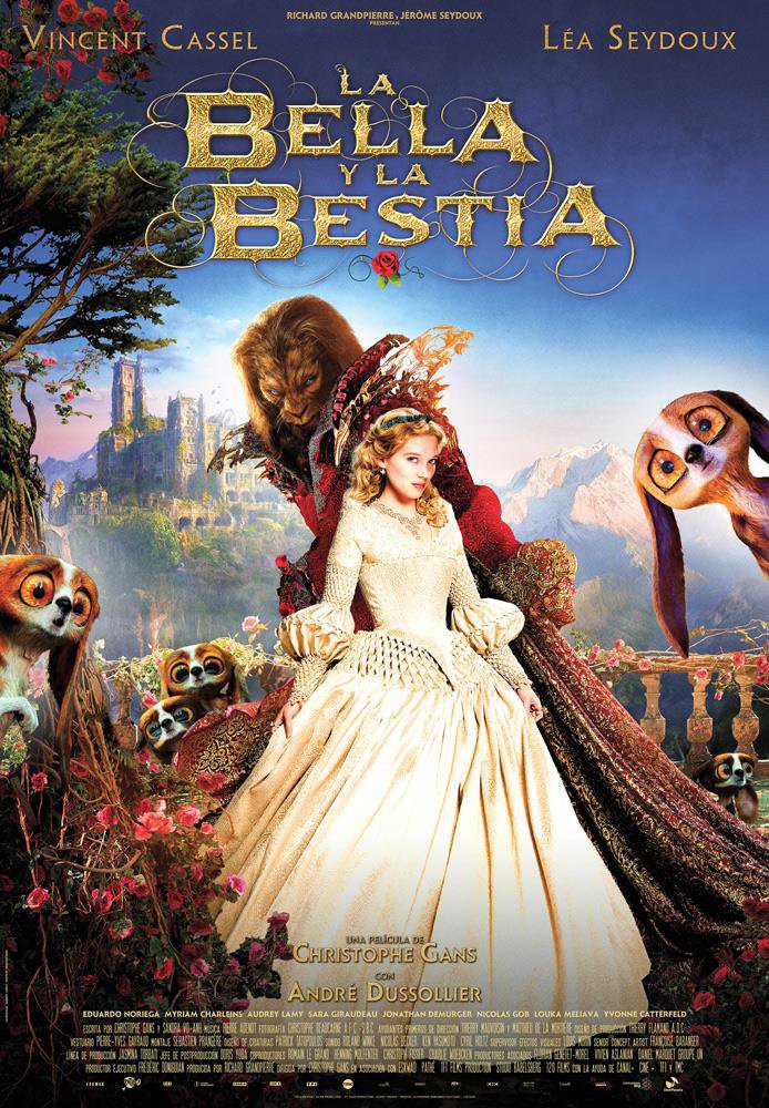 Spanish poster_la bella y la bestia