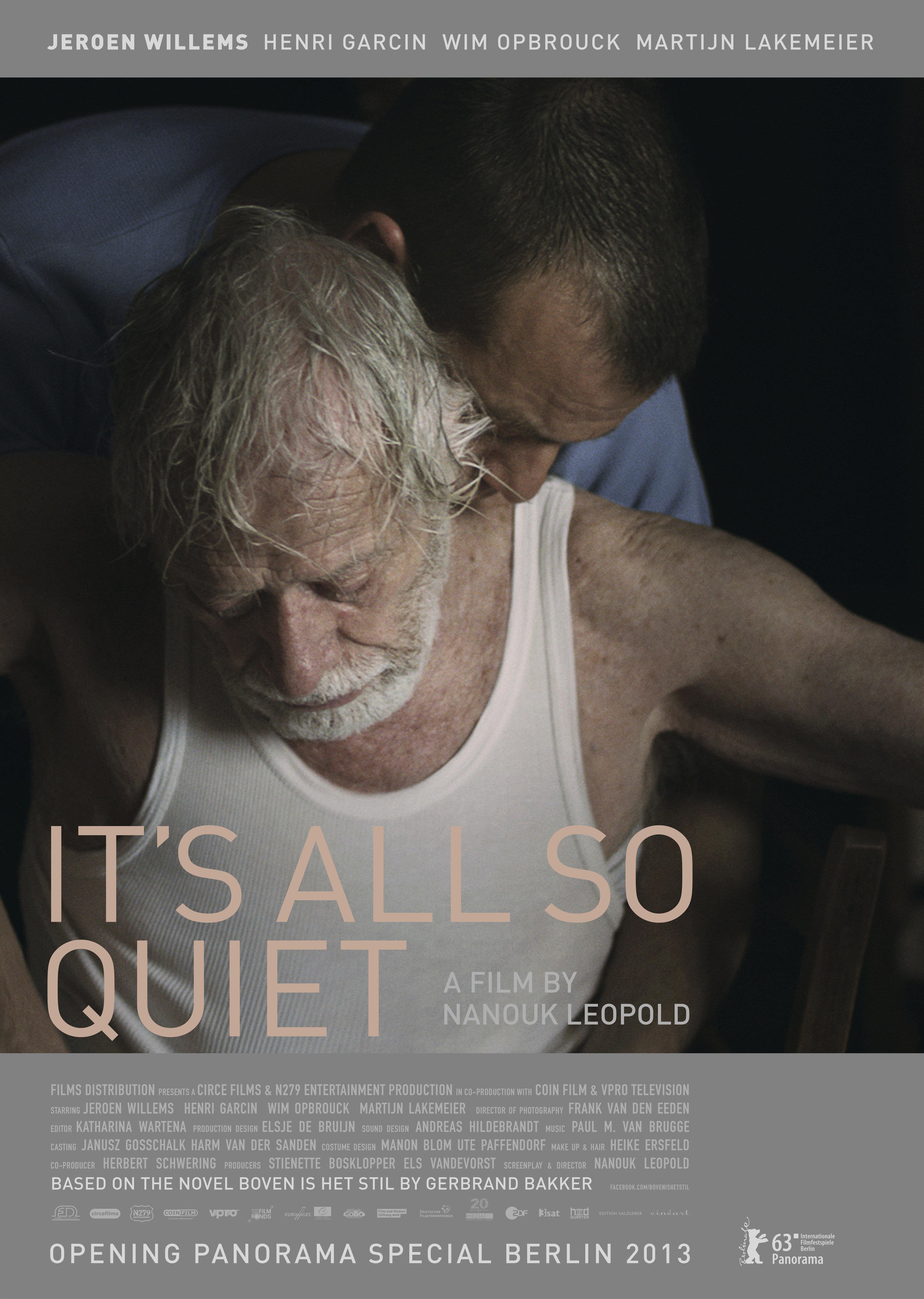 It's all so quiet poster